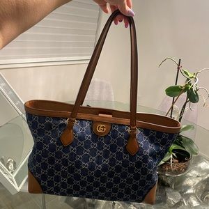 Gucci Denim Tote